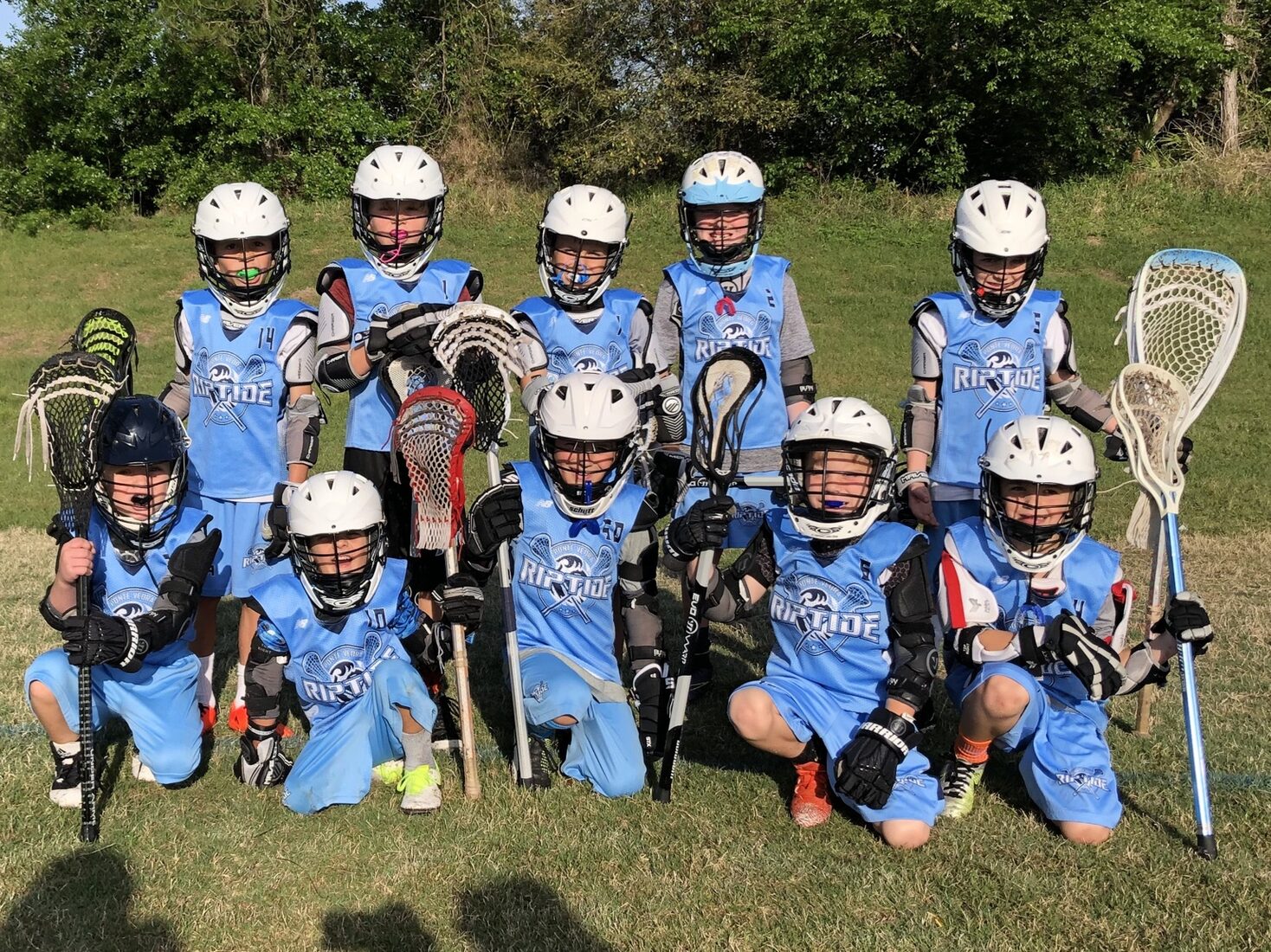 Young Ponte Vedra lacrosse teammates together